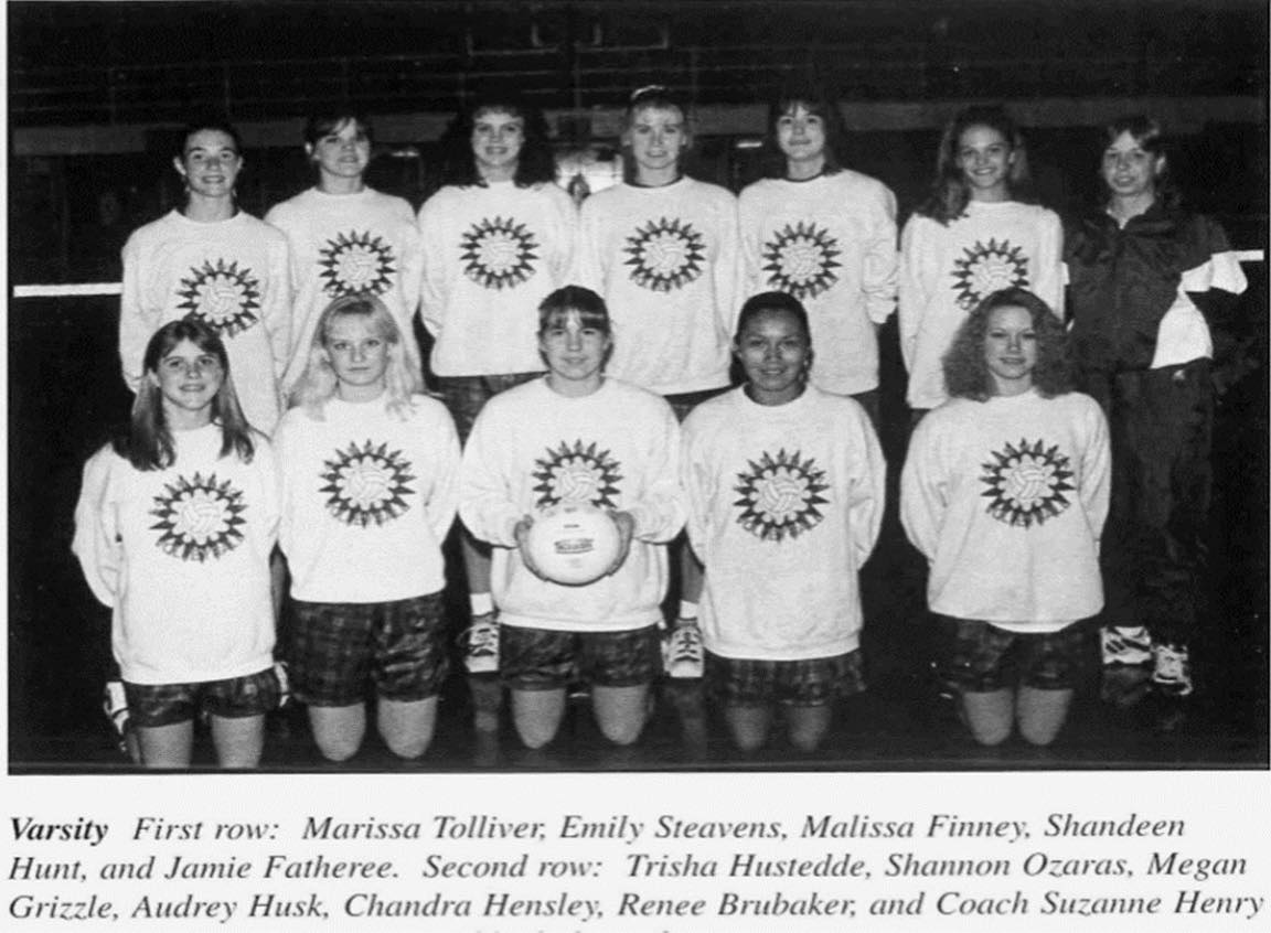 1996 Volleyball Team